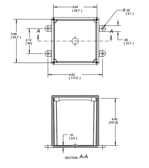 electrical 4 way junction box|4x4 junction box dimensions.